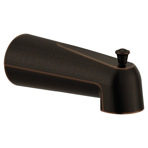 Moen 3853BRB Eva 7-inch Wall Mounted Tub Spout Pull-Up - Mediterranean Bronze