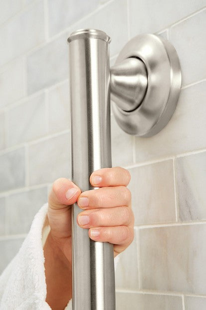 Moen LR8724D1GBN Home Care 24" Designer Grab Bar - Brushed Nickel