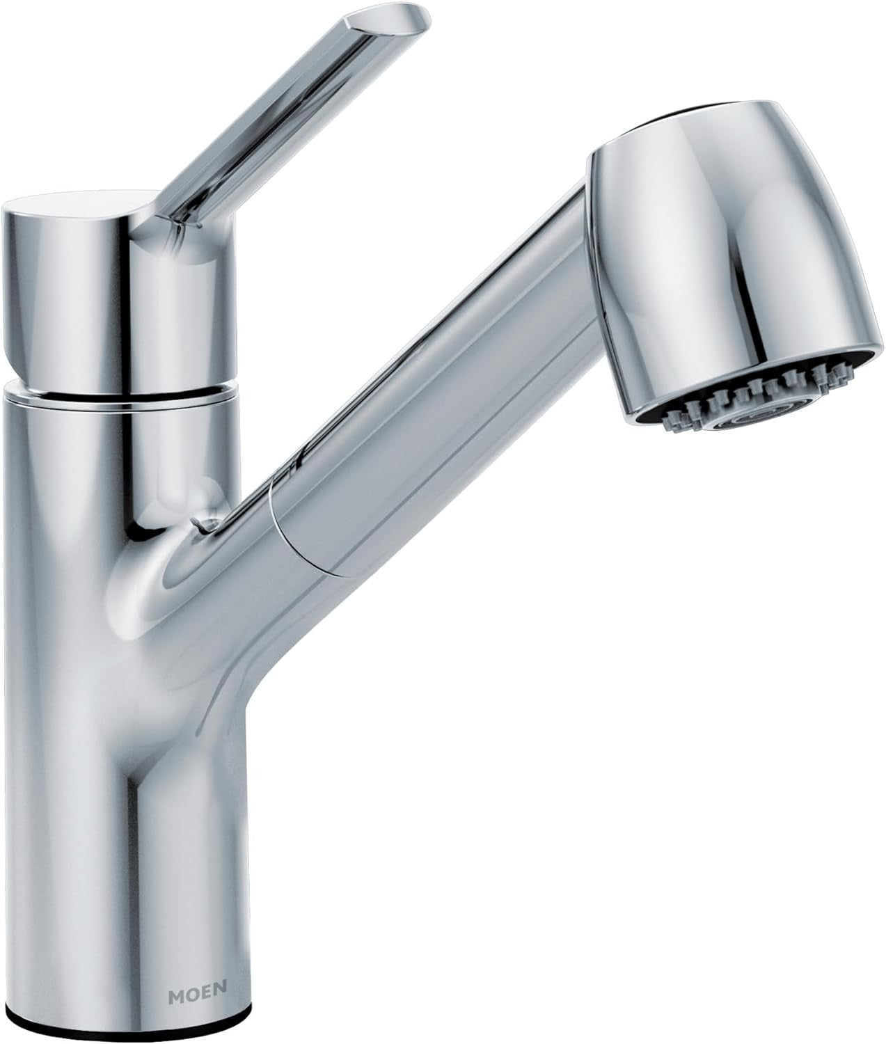Moen 7585C Method 1-Handle Low-Arc Modern Pullout Kitchen Faucet - Chrome