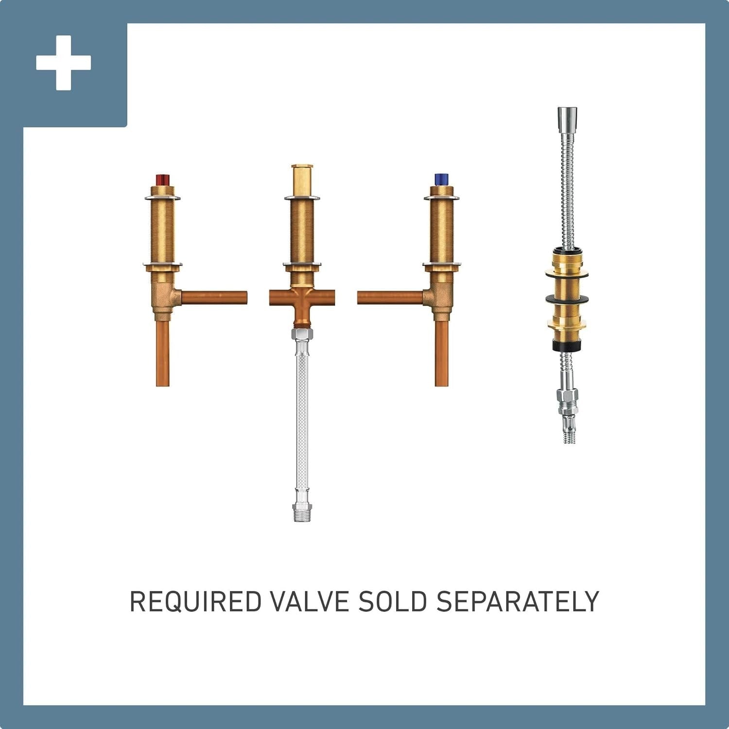 Moen TS914BL 90 Degree Two-Handle Roman Tub Faucet Trim Kit - Matte Black