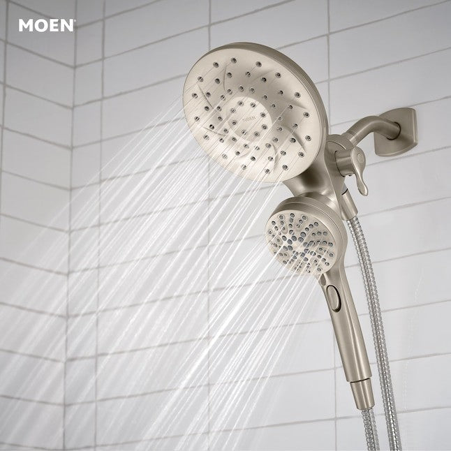 Moen 26010SRN Engage 6-Function Showerhead With Handheld Shower - Brushed Nickel