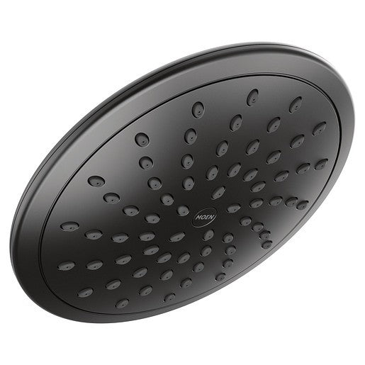 Moen 6345BL 8 inch 2.5 GPM Single Function Rain Shower Head Matte Black