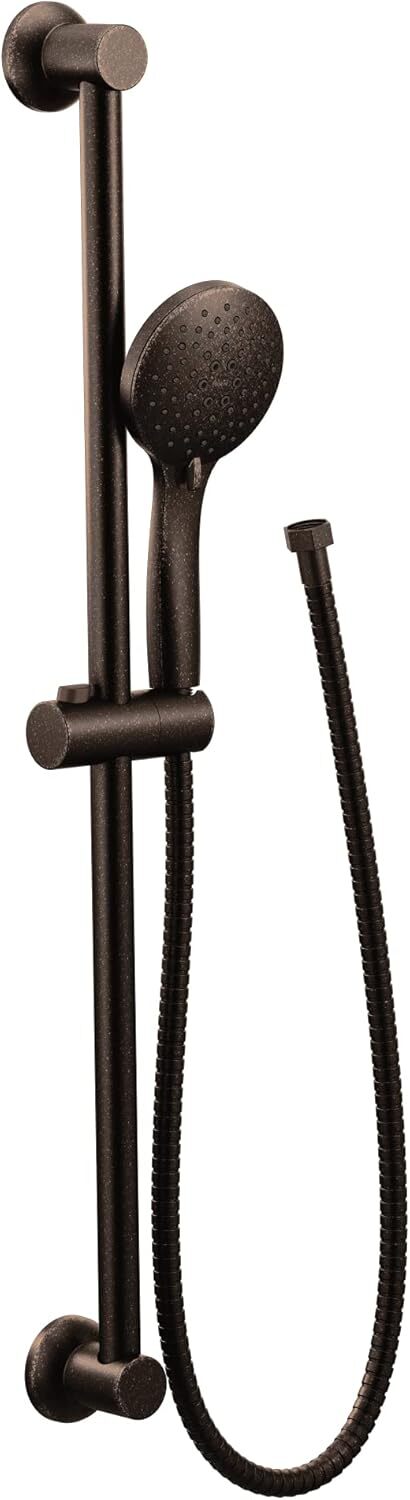 Moen 3558EPORB Hand Held 5 Function Shower With Slide Bar Oil Rubbed Bronze