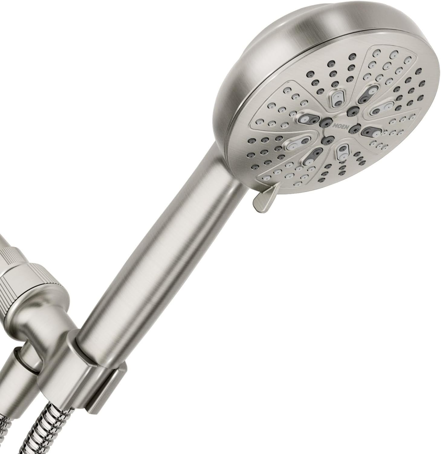 Moen 200H0SRN Hydro Energetix 8-Spray Handheld Shower Head - Spot Resist Nickel