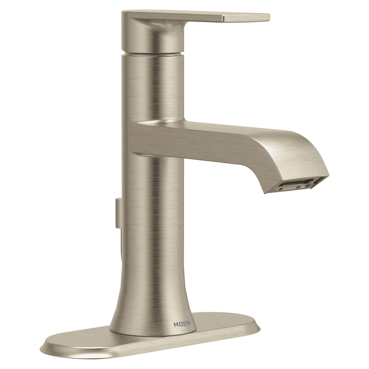 MOEN 6706BN Genta LX High Arc Single Handle Lavatory Faucet - Brushed Nickel