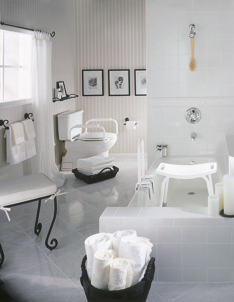 Moen DN7015 Home Care Toilet Safety Bar - Glacier White