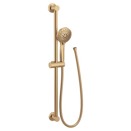 Moen 3558EPBZG Multi Function Hand Shower with Slide Bar - Bronzed Gold