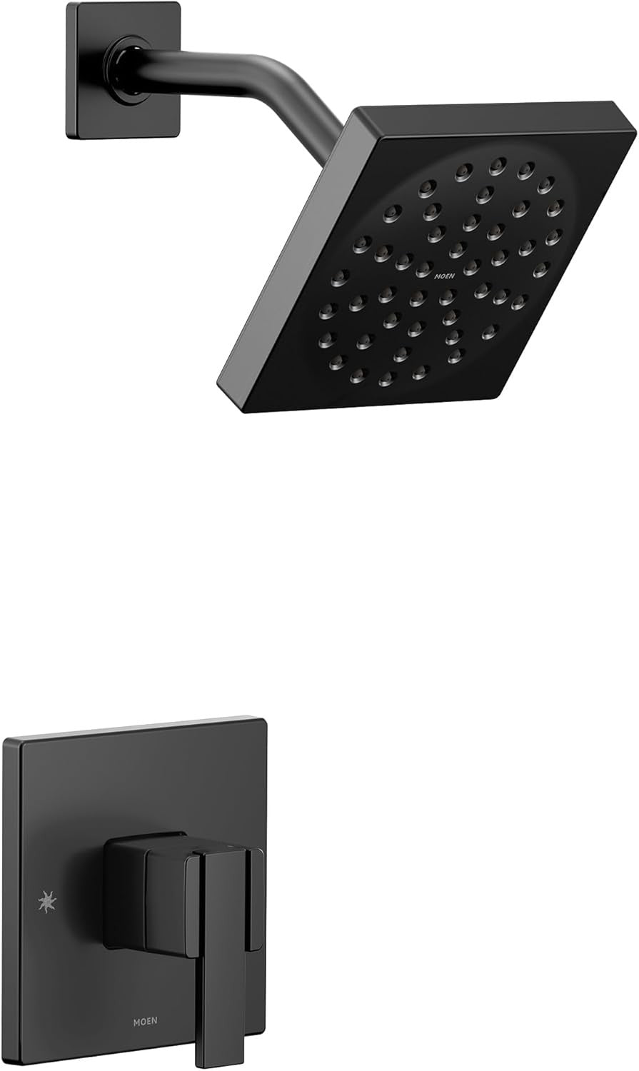 Moen UTS3715EPBL 90-Degree M-CORE 3-Series Shower Only Trim Kit - Matte Black