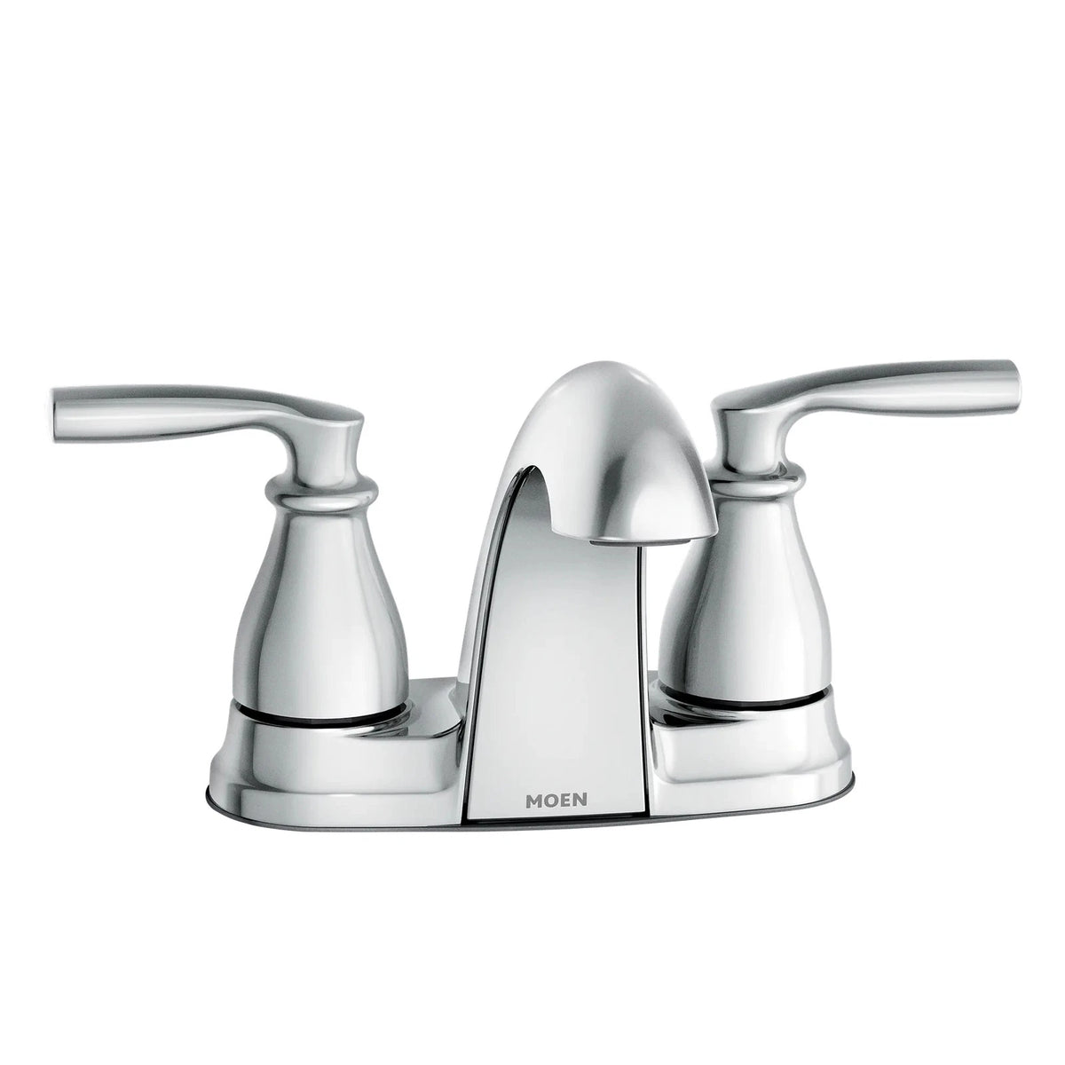 MOEN Hilliard 84532 Two-Handle Centerset Bathroom Sink Faucet - Chrome