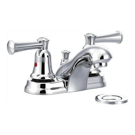 Moen CA41211 Capstone Bathroom Sink Faucet Two Handle Center Set - Chrome
