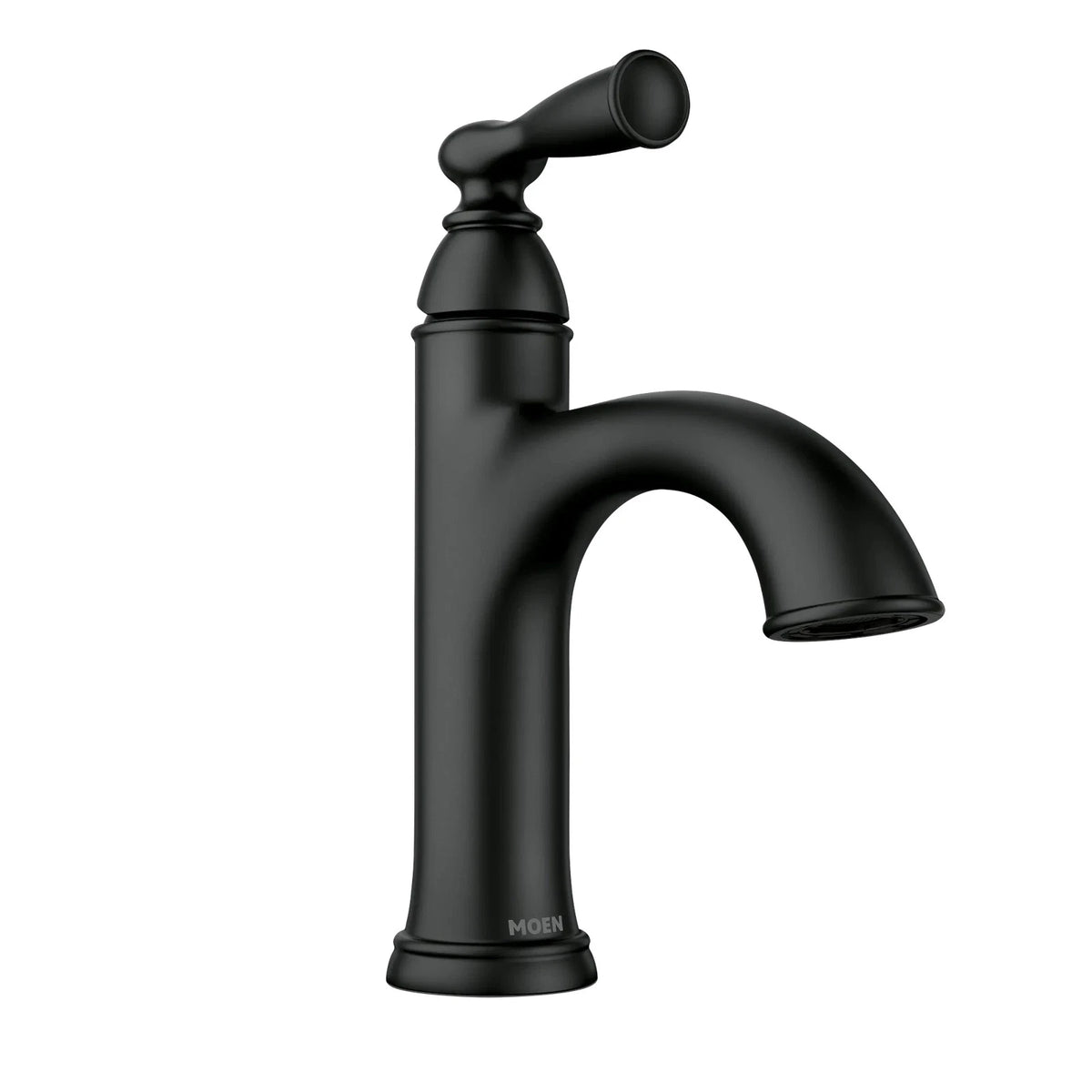 MOEN 84945BL Banbury One-Handle High Arc Bathroom Faucet - Matte Black