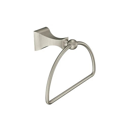 MOEN DN8386BN Retreat Modern Towel Ring - Brushed Nickel
