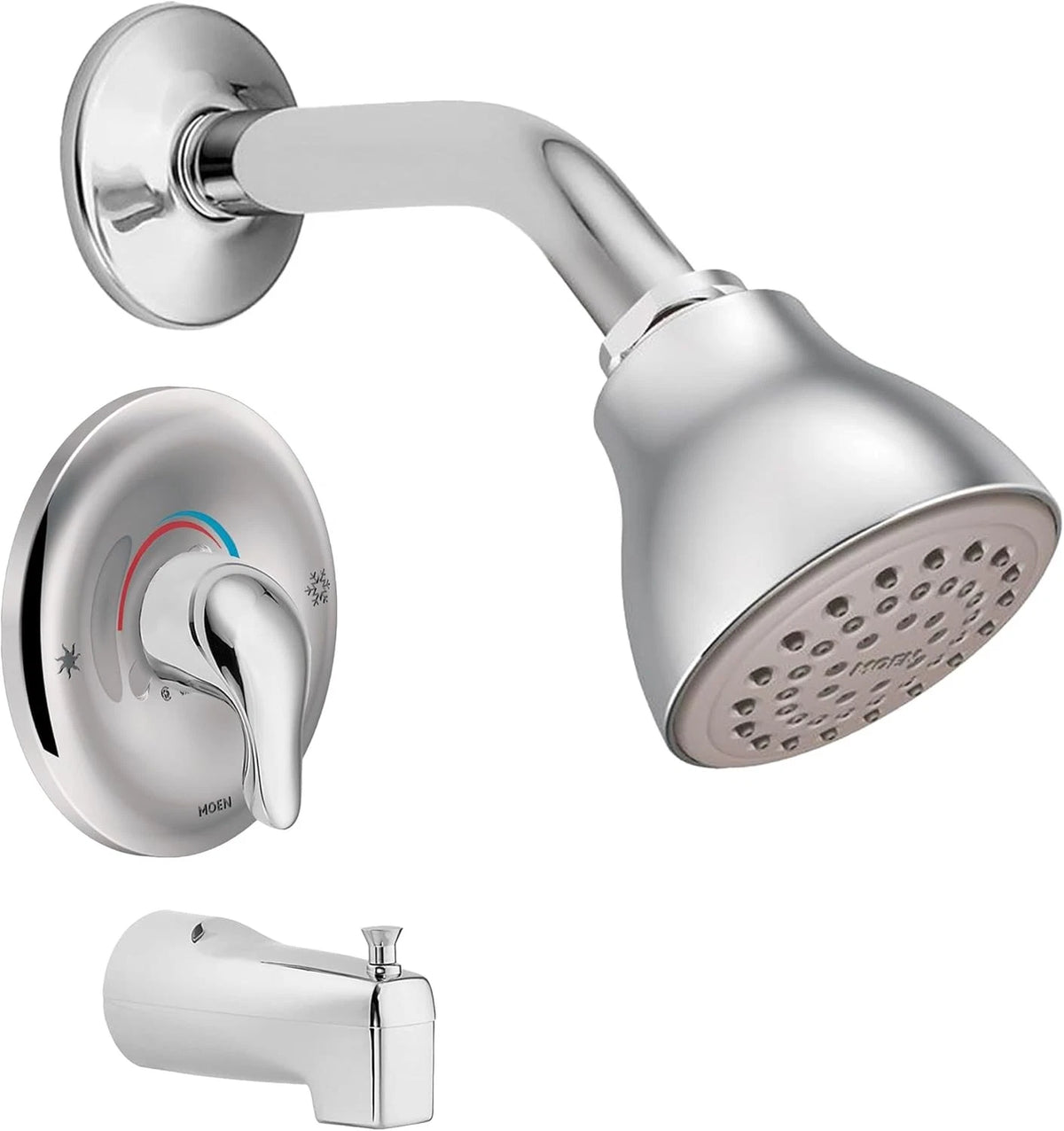 Moen TL183EP Chateau Posi-Temp Pressure Balanced Tub & Shower Trim - Chrome