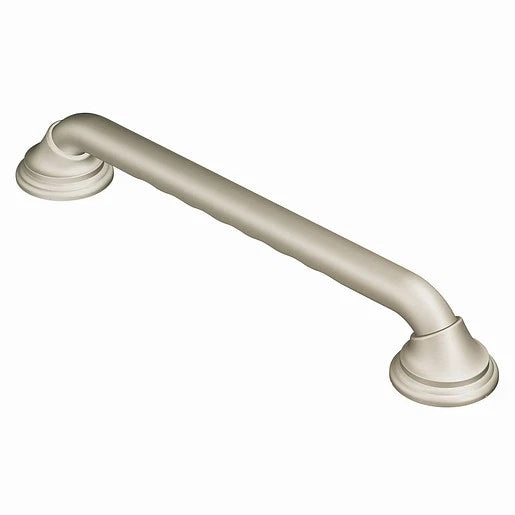 Moen LR8724D3GBN Home Care Designer Elite 24" Screw Grab Bar - Brushed Nickel