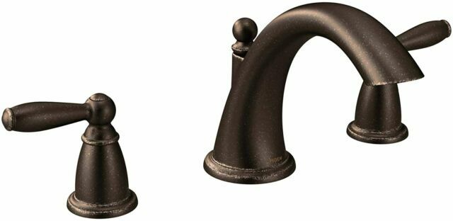 Moen T4943ORB Brantford 2-Handle Roman Tub Faucet Trim Only - Oil Rubbed Bronze
