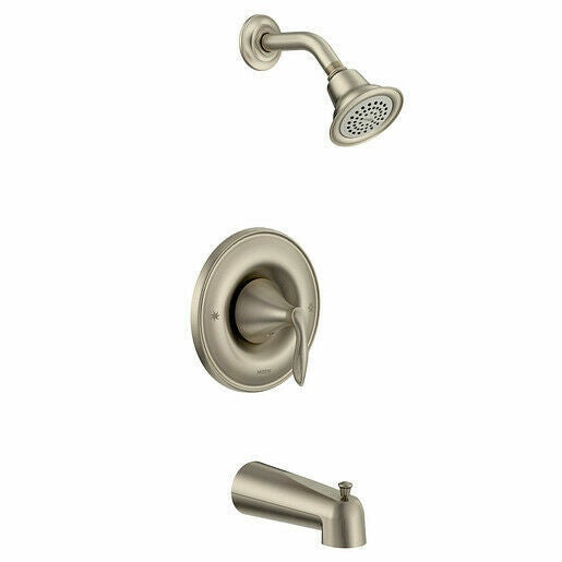 Moen T2133EPBN Eva Posi-Temp Tub & Shower Trim Kit - Brushed Nickel