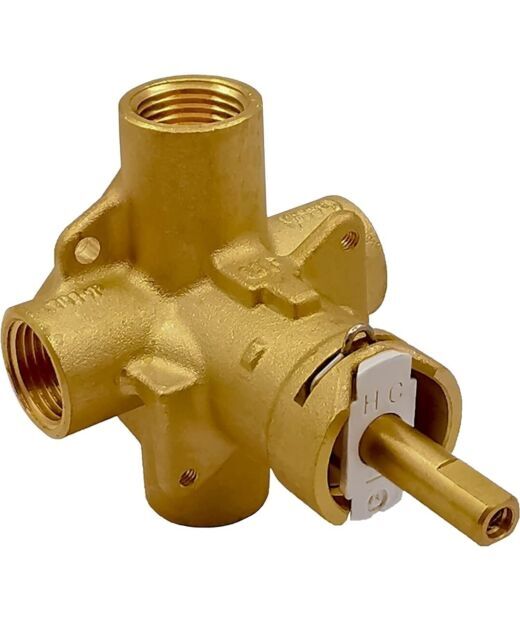 Moen 2510 Brass Posi-Temp Pressure-Balancing Cycling Tub and Shower Valve