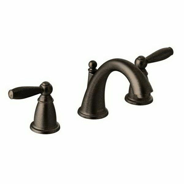 Moen T6620ORB Brantford 1.2 GPM Widespread Bathroom Faucet - Oil Rubbed Bronze