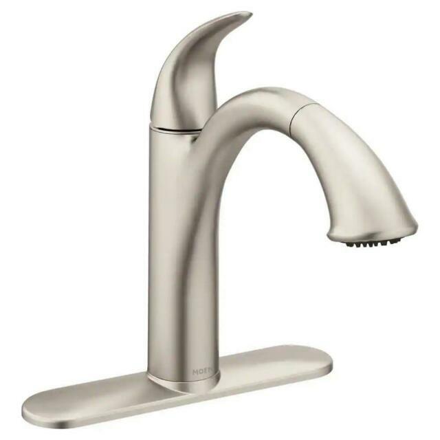 Moen 7545SRS Camerist One-Handle Pullout Kitchen Faucet - Spot Resist Stainless