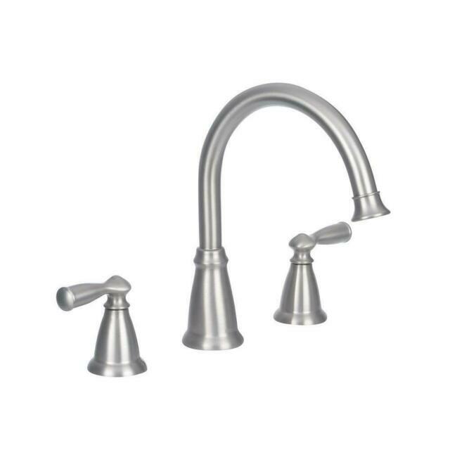 Moen 86924SRN Banbury 2-Handle Roman Tub Faucet - Spot Resist Brushed Nickel