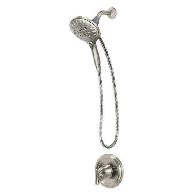 MOEN Attract 82975SRN 6-Spray Shower Faucet-Spot Resist Brushed Nickel