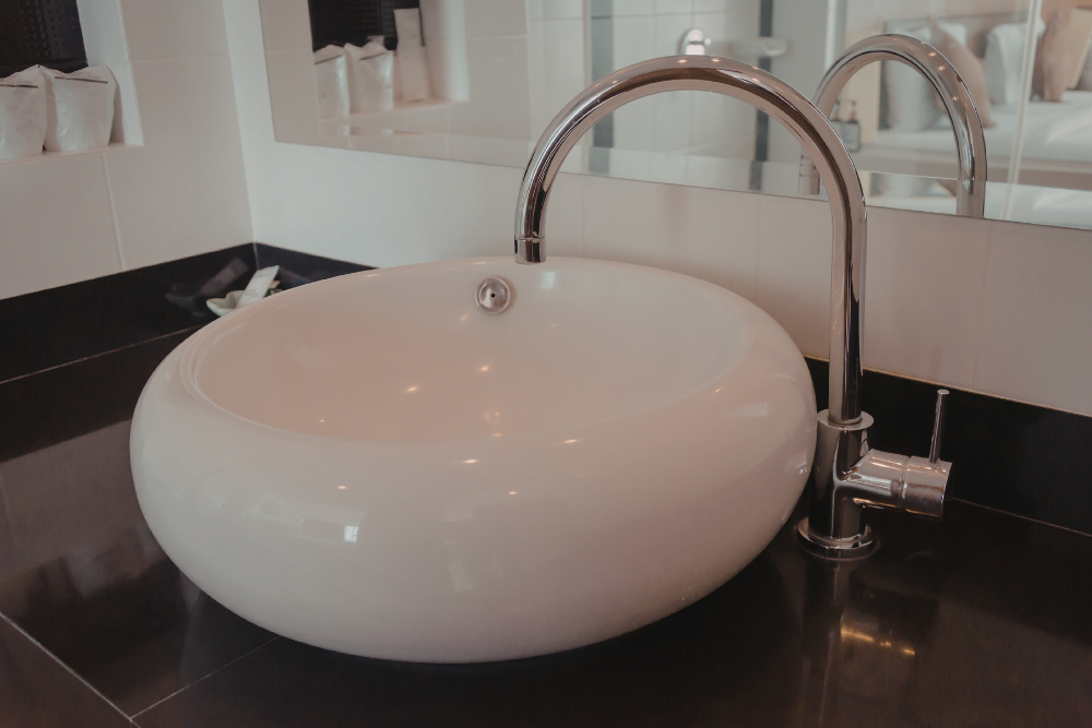 Chrome Finish Faucets