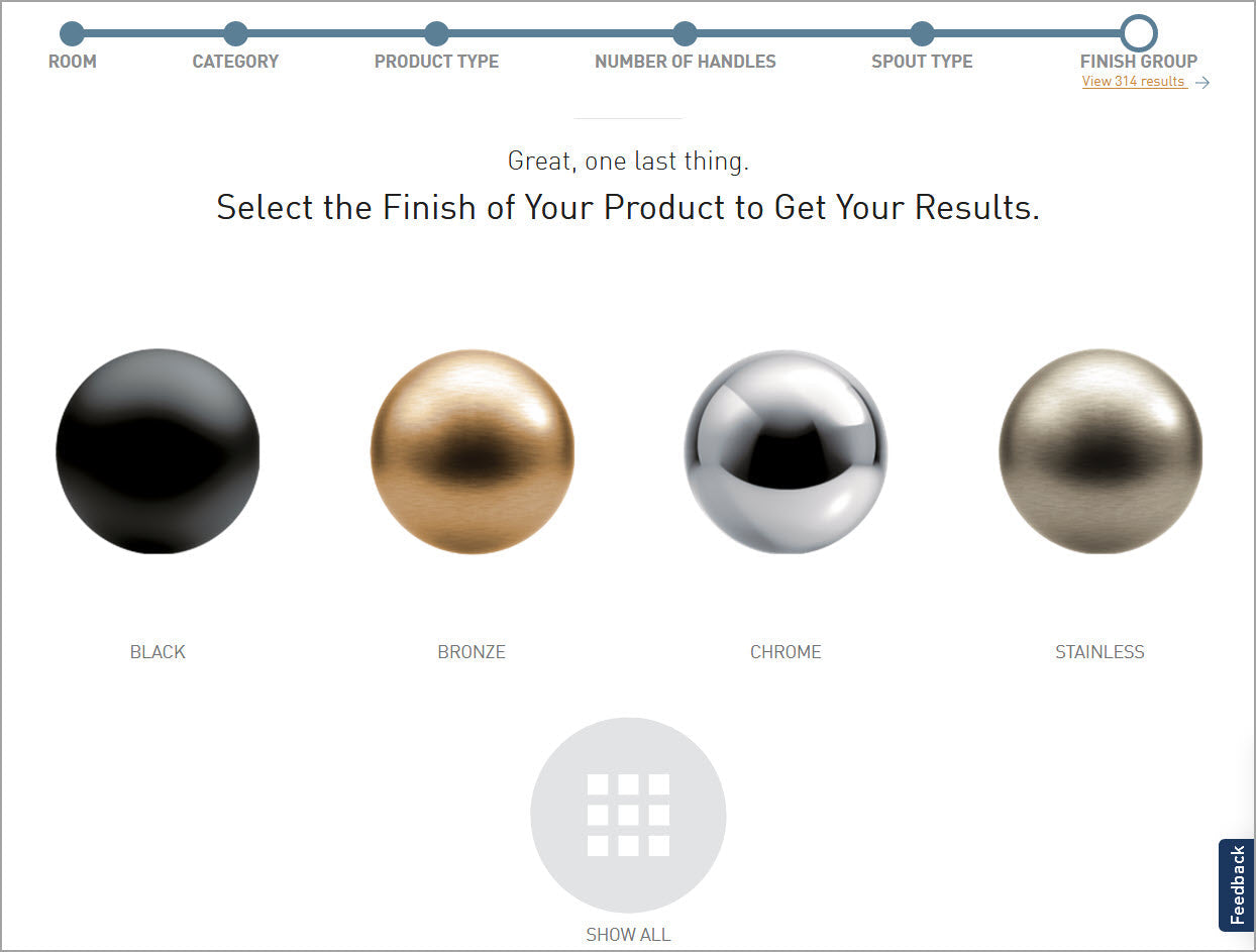 Faucet Finishes