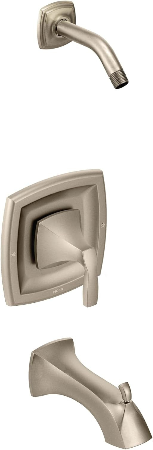 Moen T2693NHBN Collection Voss Tub Shower Faucet in Brushed Nickel