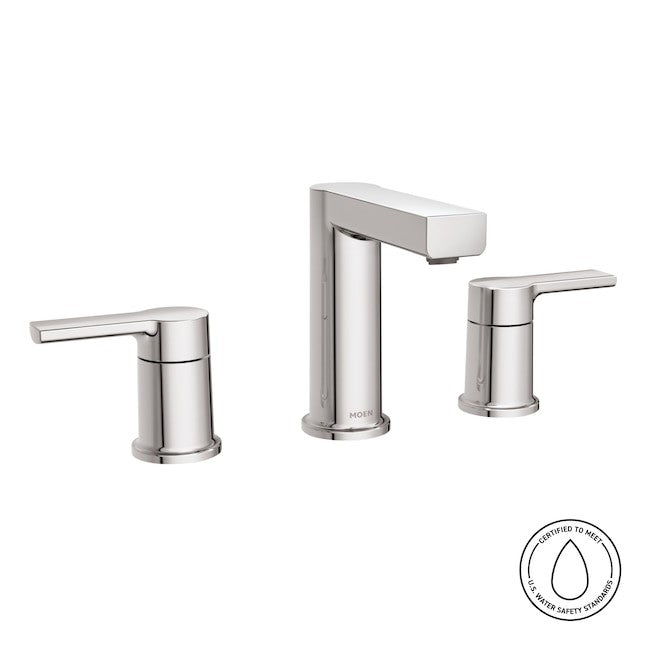 Moen 84629 Rinza 2-Handle Widespread WaterSense Bathroom Faucet - Chrome