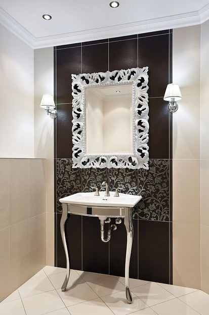 Moen T6905BN Voss Two-Handle High Arc Bathroom Faucet - Brushed Nickel