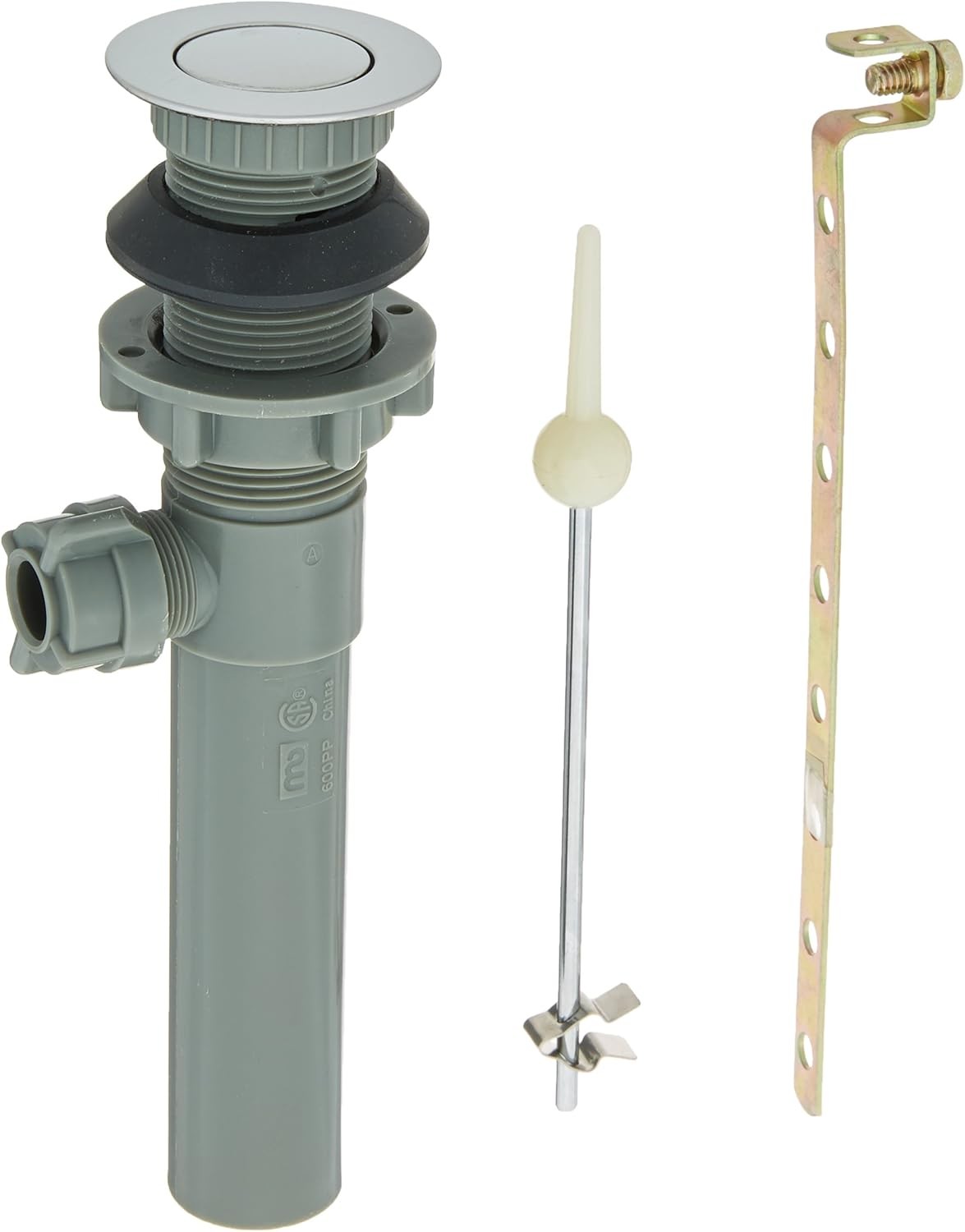 Moen WS84912 Banbury 4” Centerset 2-Handle Low-Arc Bathroom Faucet - Chrome