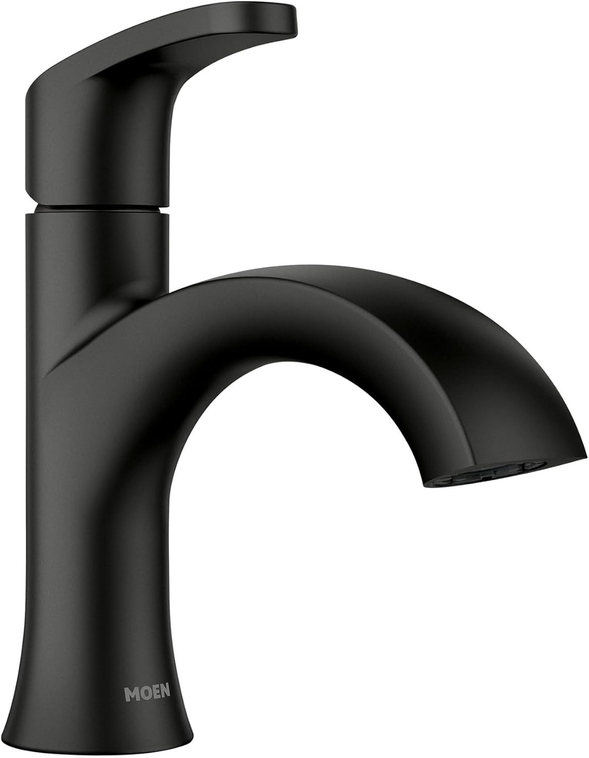 MOEN Karis 84346BL Single Hole Single Handle Bathroom Faucet - Matte Black