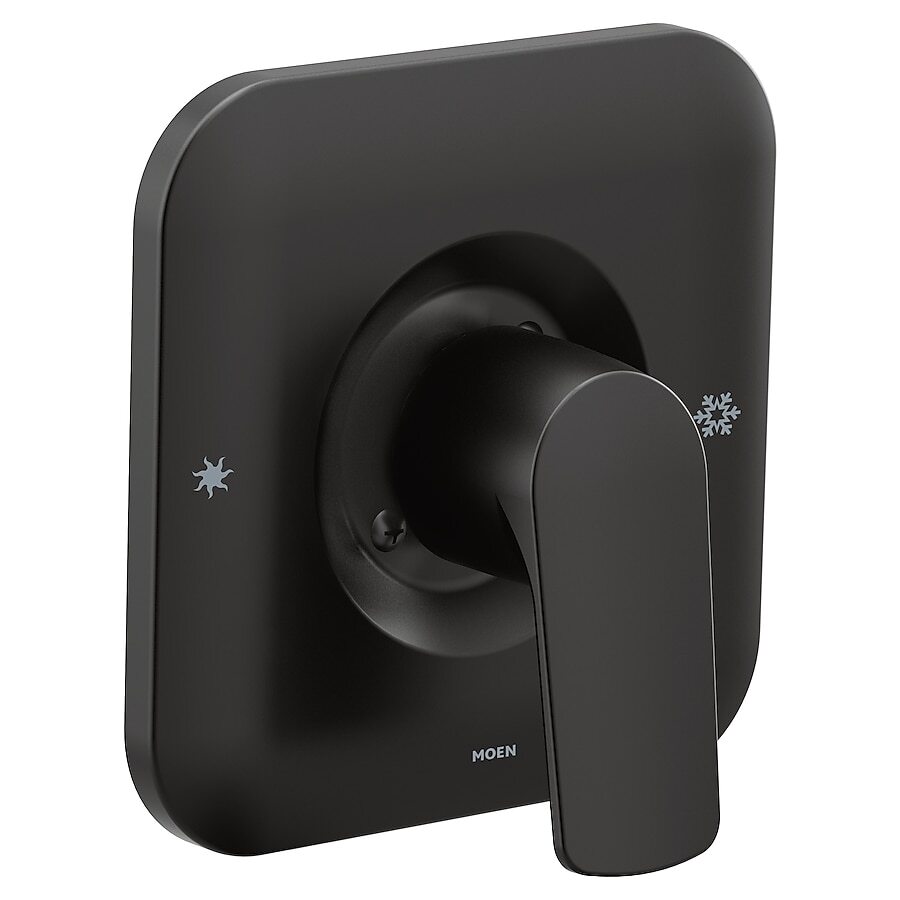 Moen T2811BL Rizon Single Handle Shower Valve Trim Only-Less Rough-In Valve