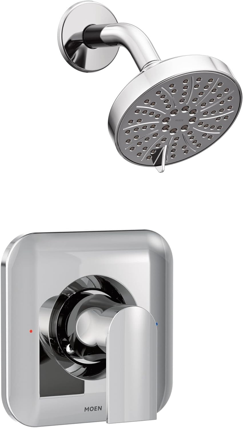 Moen T2472EP Genta LX Posi-Temp Shower Only Trim 3-Spray Showerhead - Chrome