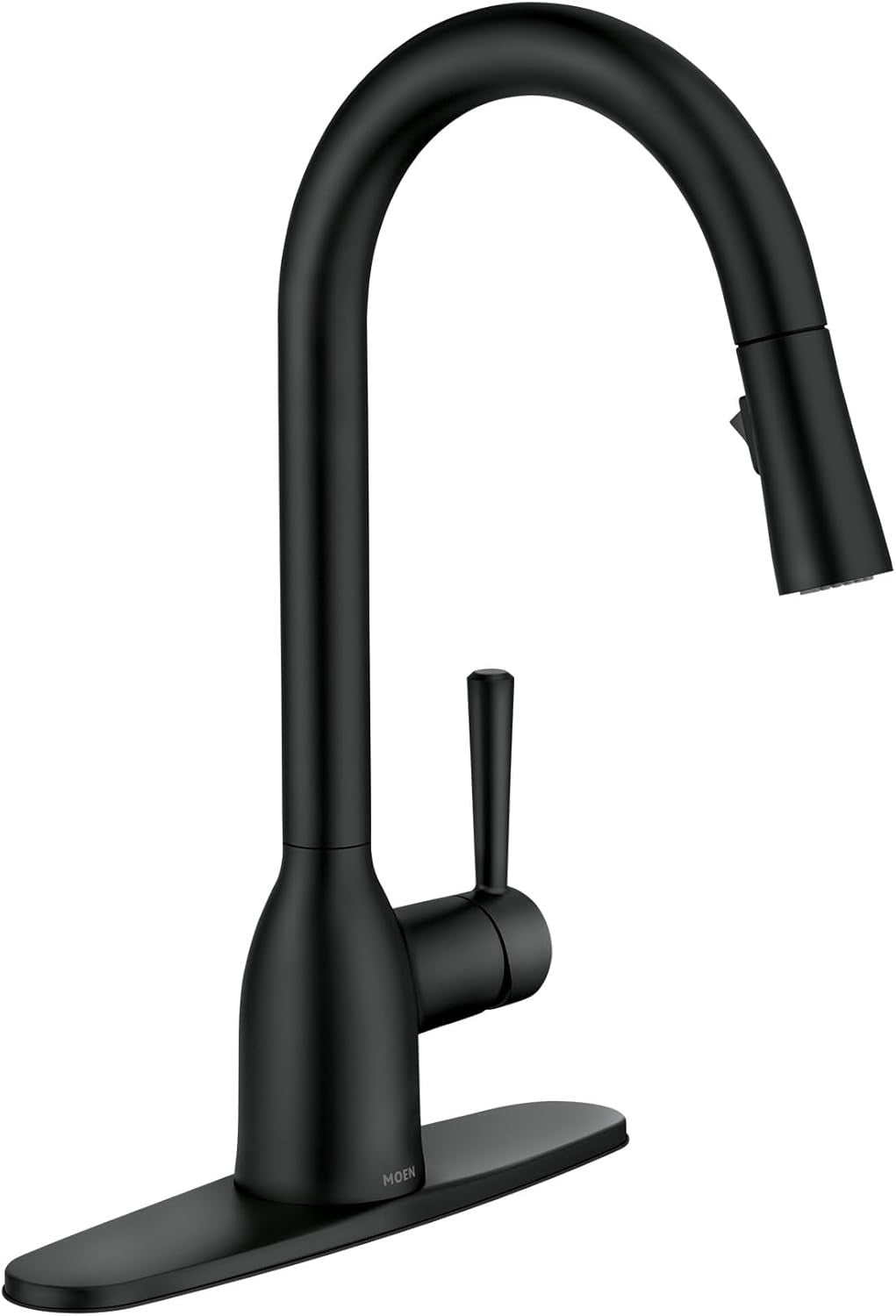 Moen 87912BL Georgene 1-Handle Pull-Down Spray Kitchen Faucet - Matte Black