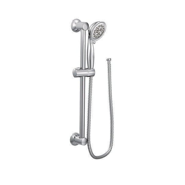 MOEN 3863EP ENVI Eco 3-Spray Handheld Shower with 30" Slide Bar - Chrome