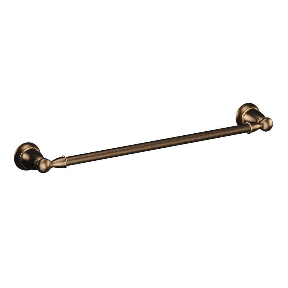 MOEN Y2624BRB Banbury 24" Towel Bar Modern Bathroom - Oil Rubbed Bronze