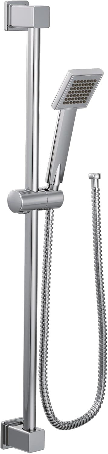 Moen S3879EP 90 Degree Single Function Hand Shower with Hose & Slide Bar, Chrome