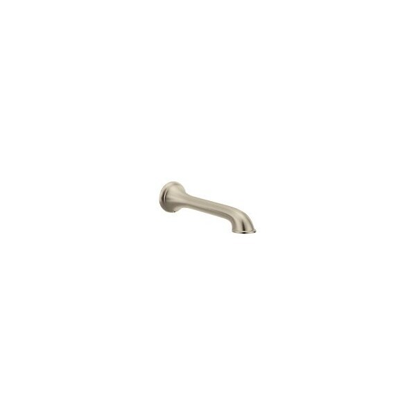 Moen TF3858BN Dartmoor Tub Filler Spout Brushed Nickel 10”