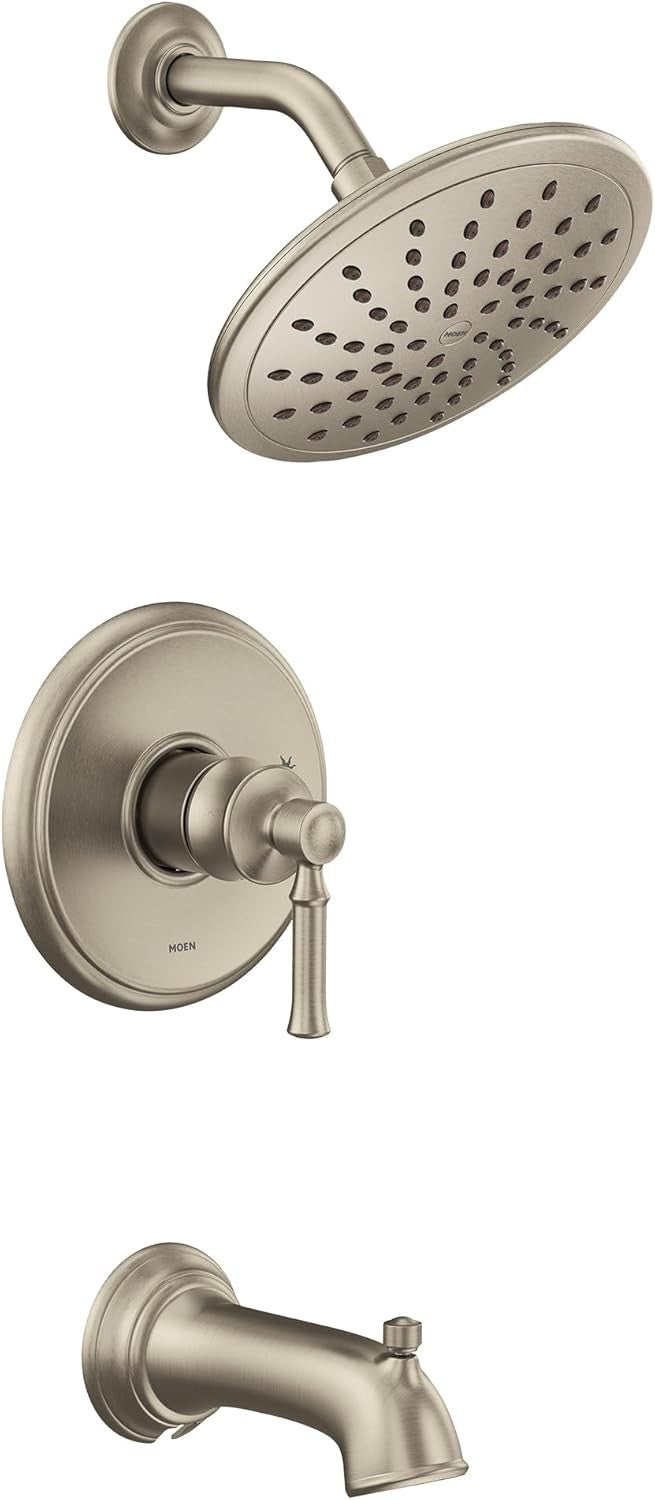 Moen T2283EPBN Dartmoor Posi-Temp Tub & Shower Trim Set - Brushed Nickel