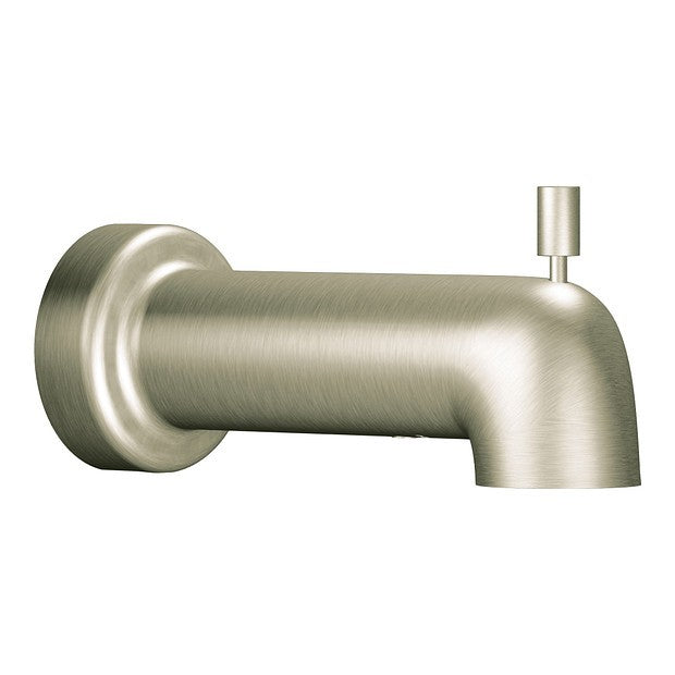 Moen 3890BN Gibson Diverter Tub Spout 6 1/2" Slip Fit - Brushed Nickel