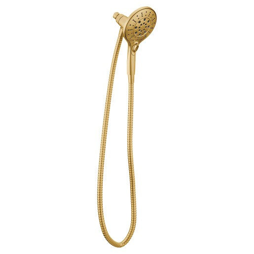 MOEN 3662EPBG Engage 6-Spray Handheld Shower Head 1.75 GPM in Brushed Gold