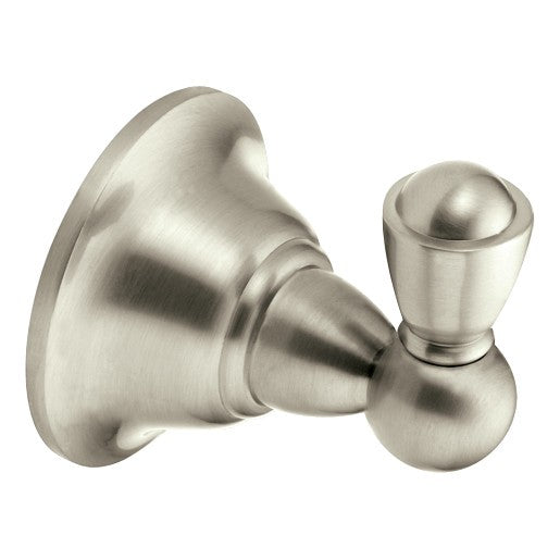 MOEN DN6803BN Sage Single Robe Hook - Spot Resist Brushed Nickel