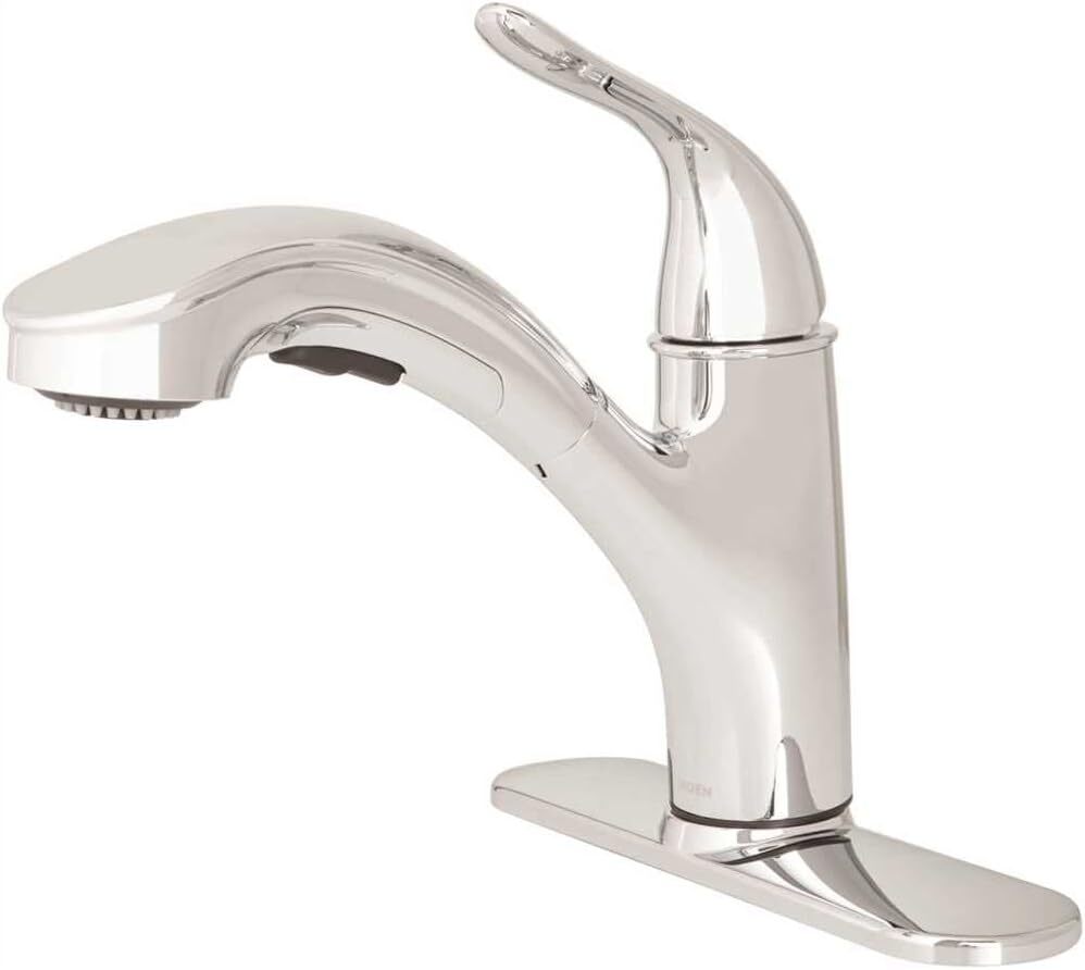 MOEN Brecklyn 87557 Pull-Out Spray Wand Kitchen Faucet Polished Chrome