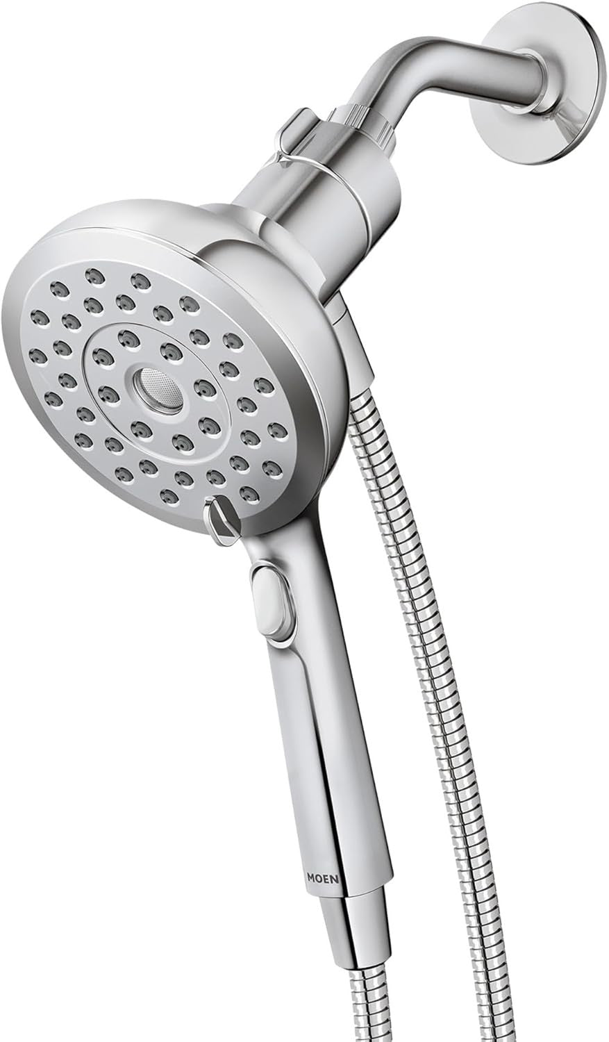 Moen 220H2EP Verso Handshower, Detachable Round Shower Head & 60" Hose - Chrome
