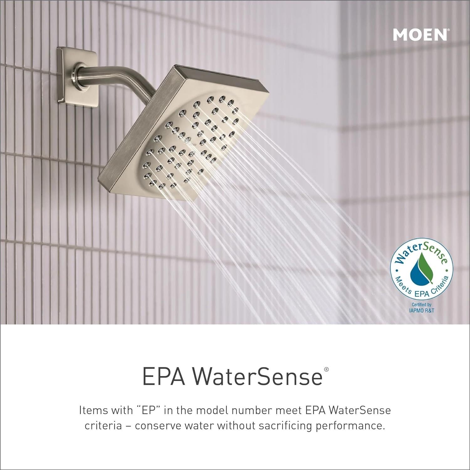 Moen 3667EPNL Eco Performance HandShower W/Slidebar Polished Nickel 1.75 GPM