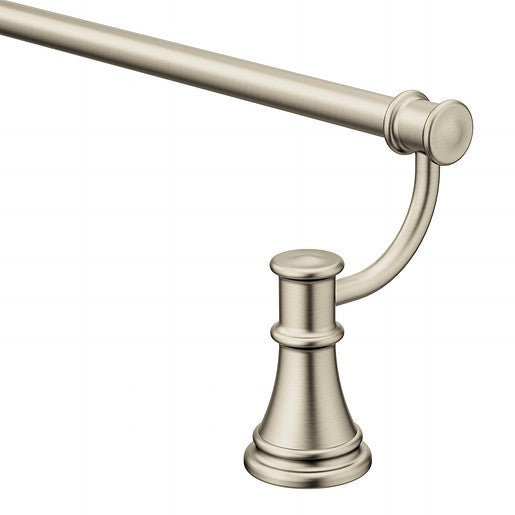 Moen YB6424BN Belfield 24-Inch Bathroom Towel Bar - Brushed Nickel