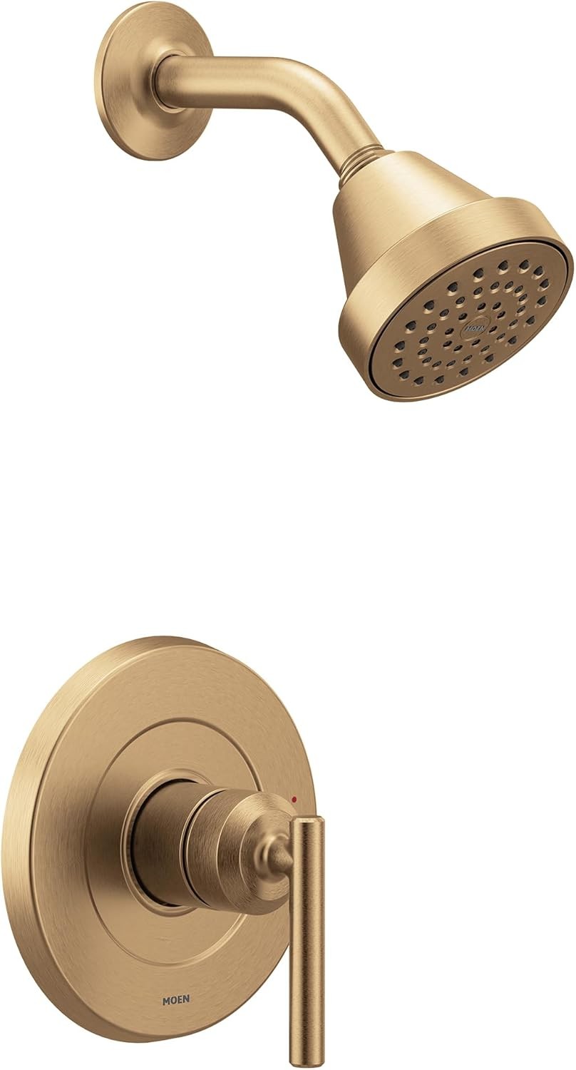 Moen UT2902EPBZG Gibson M-CORE 2-Series 1-Handle Shower Trim Kit - Bronzed Gold