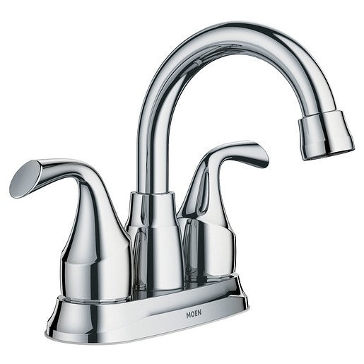 MOEN Idora 4” Centerset 2-Handle Bathroom Faucet in Chrome 84115