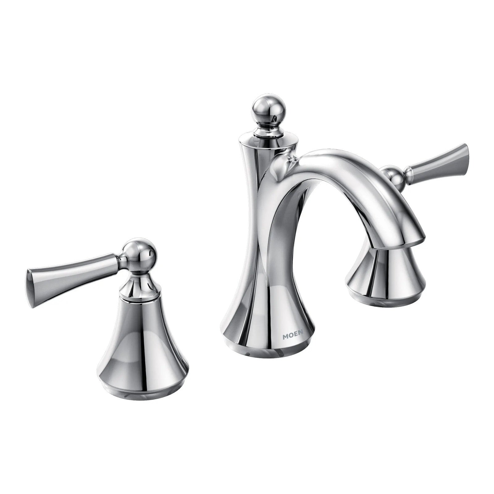 Moen TV4520 Wynford 2-Handle High Arc Widespread Bathroom Faucet - Chrome